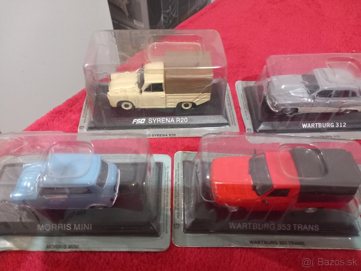 Kovové modely áut. - 3