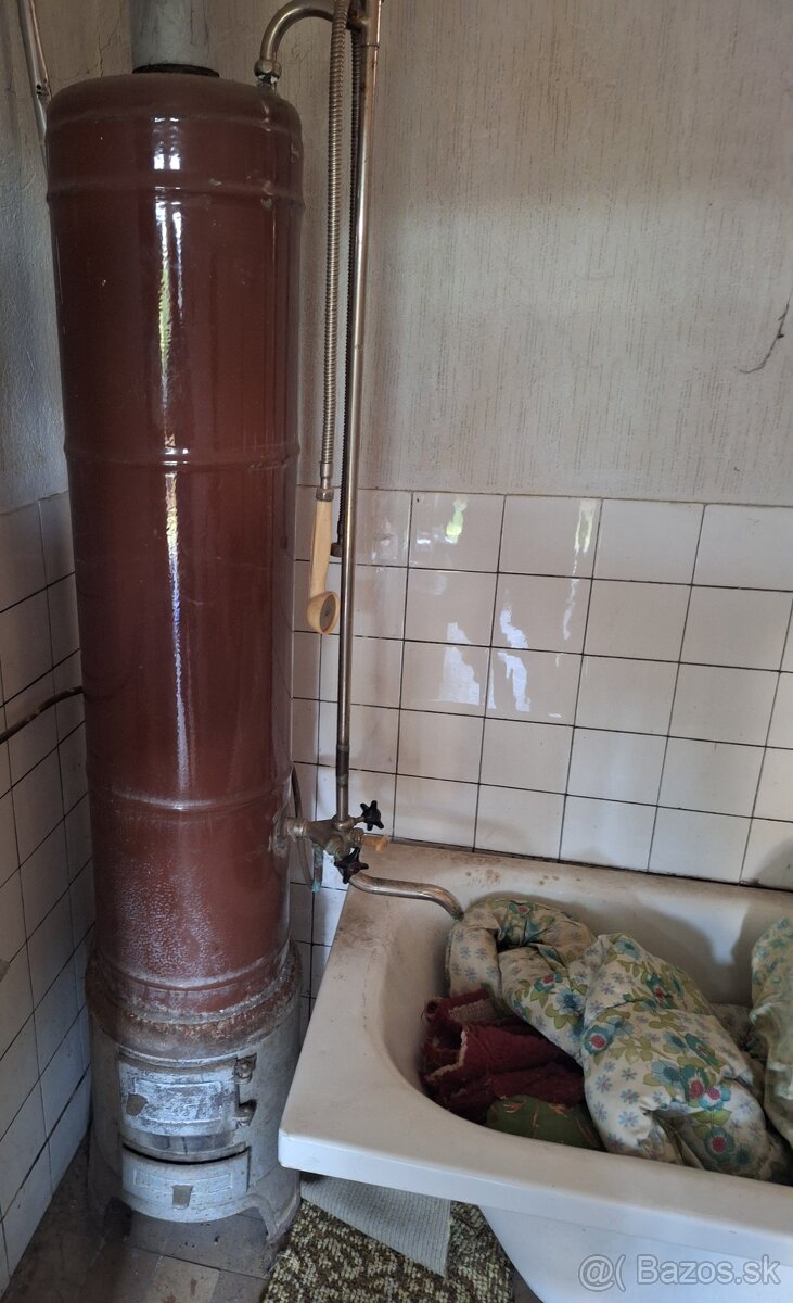 Starožitný bojler na drevo - 3