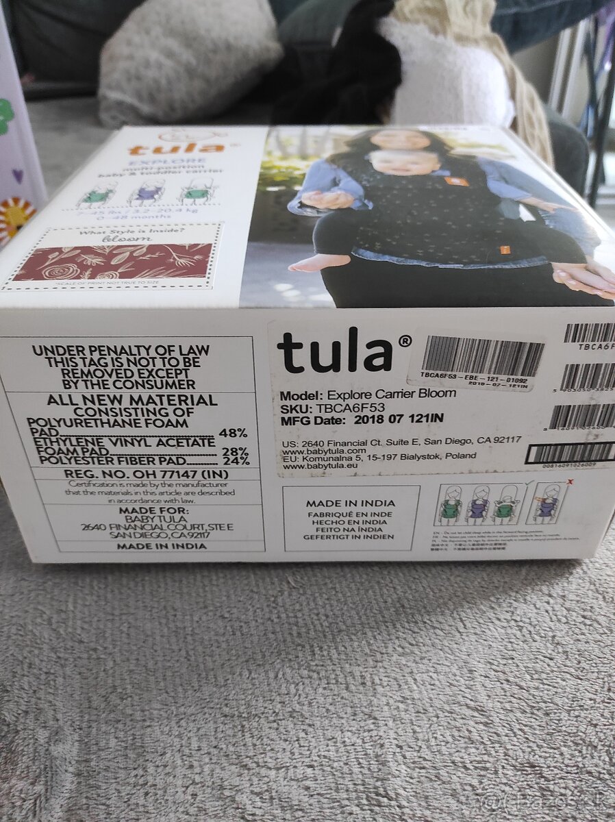 TULA Baby Explore nosič - 3