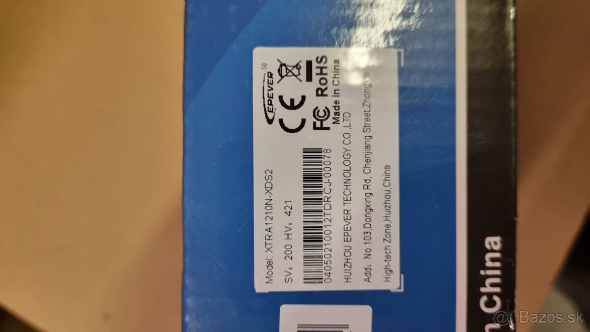 MPPT solárny regulátor EPEVER XDS2 100V/ 10A – 12/24V - 3