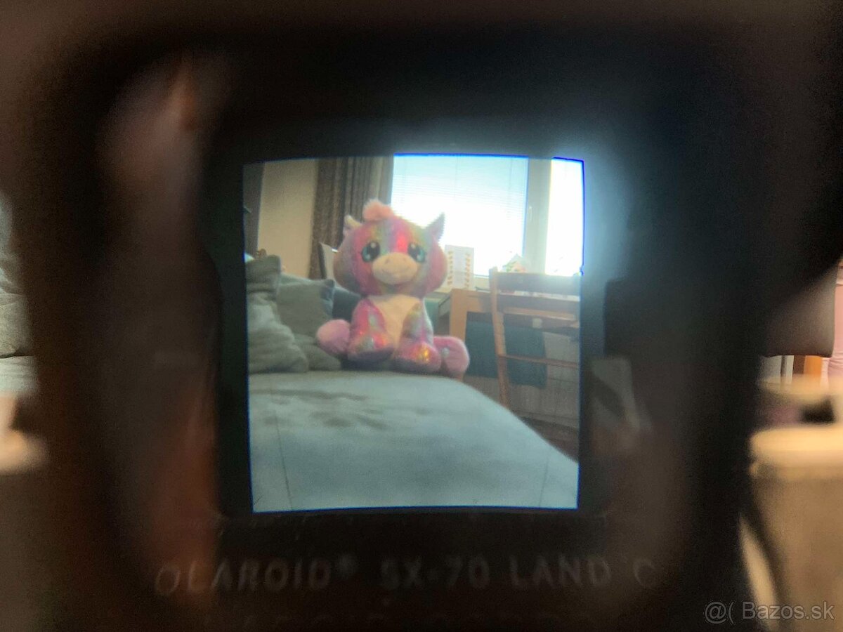 Predám instantný fotoaparát Polaroid SX70 Sonar - 3