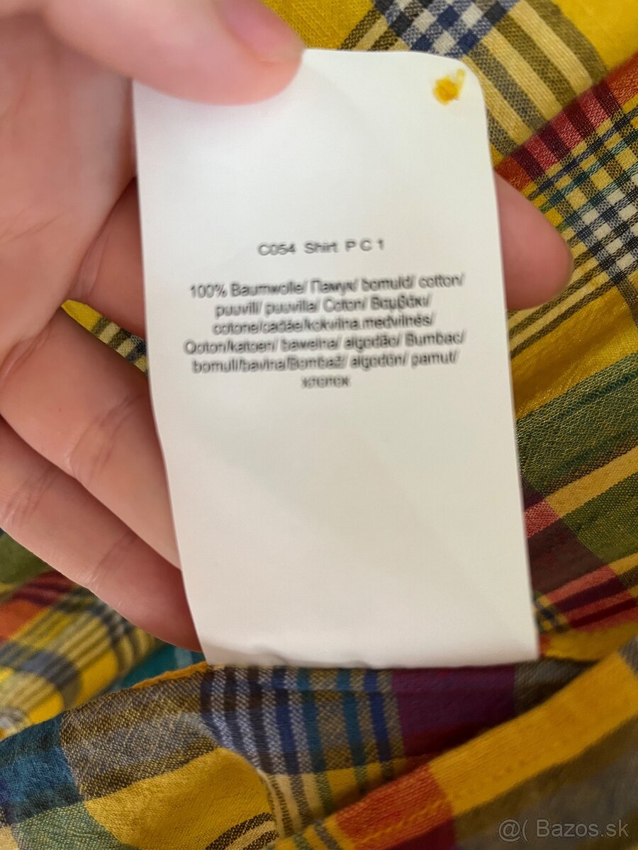 Pánska bavlnena košeľa Pierre Cardin, vel.M - 3