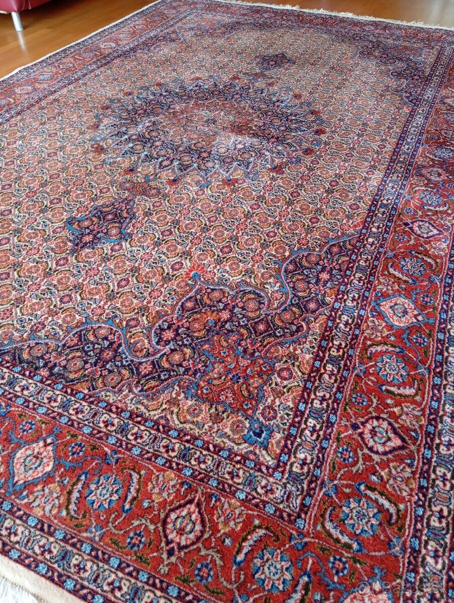 🌸 Hodvábny koberec Ghom 3×2 m – luxusný originál z Iránu 🌸 - 3