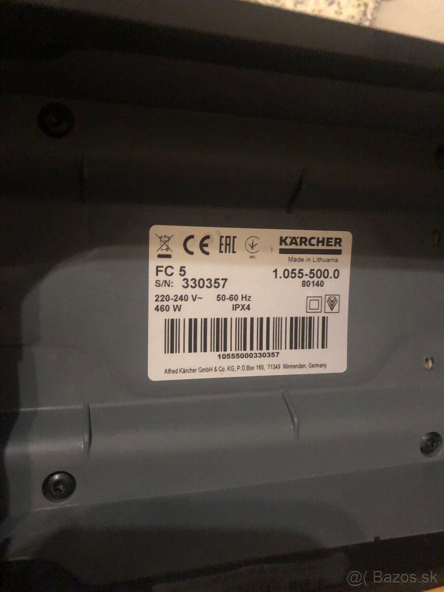 Čistič tvrdých podláh zn Karcher - 3