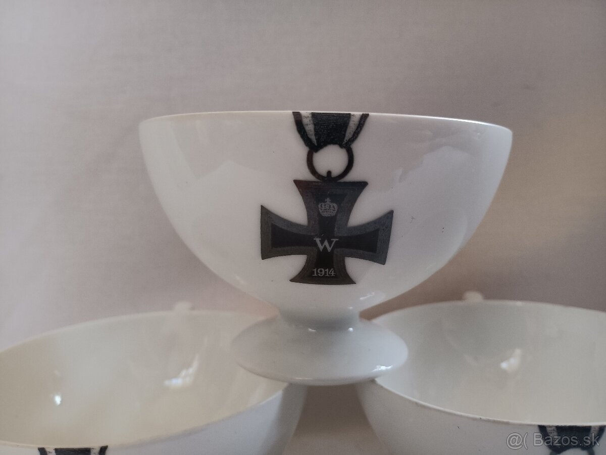 Porcelánové šálky - Rosenthal A.G., 1.světová válk, 1914 - 3