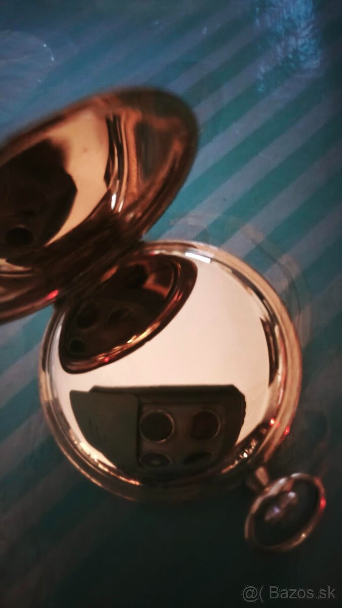 Vreckové pozlátené hodinky FAVOR 1930 - 3