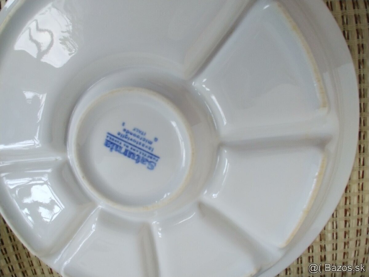 Delené taniere na tapas / chuťovky, hotelový porcelán - 3