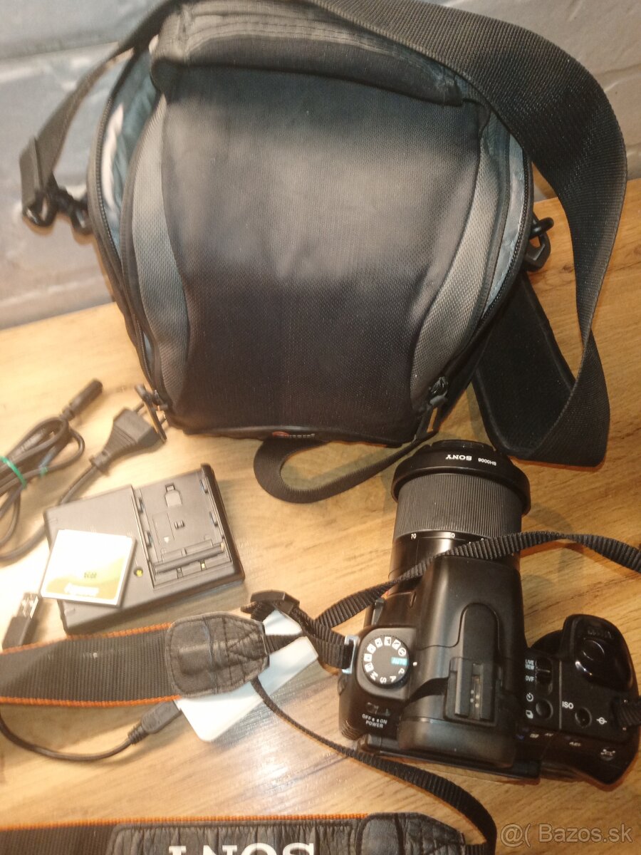 Predám zrkadlovku Sony a300 - 3