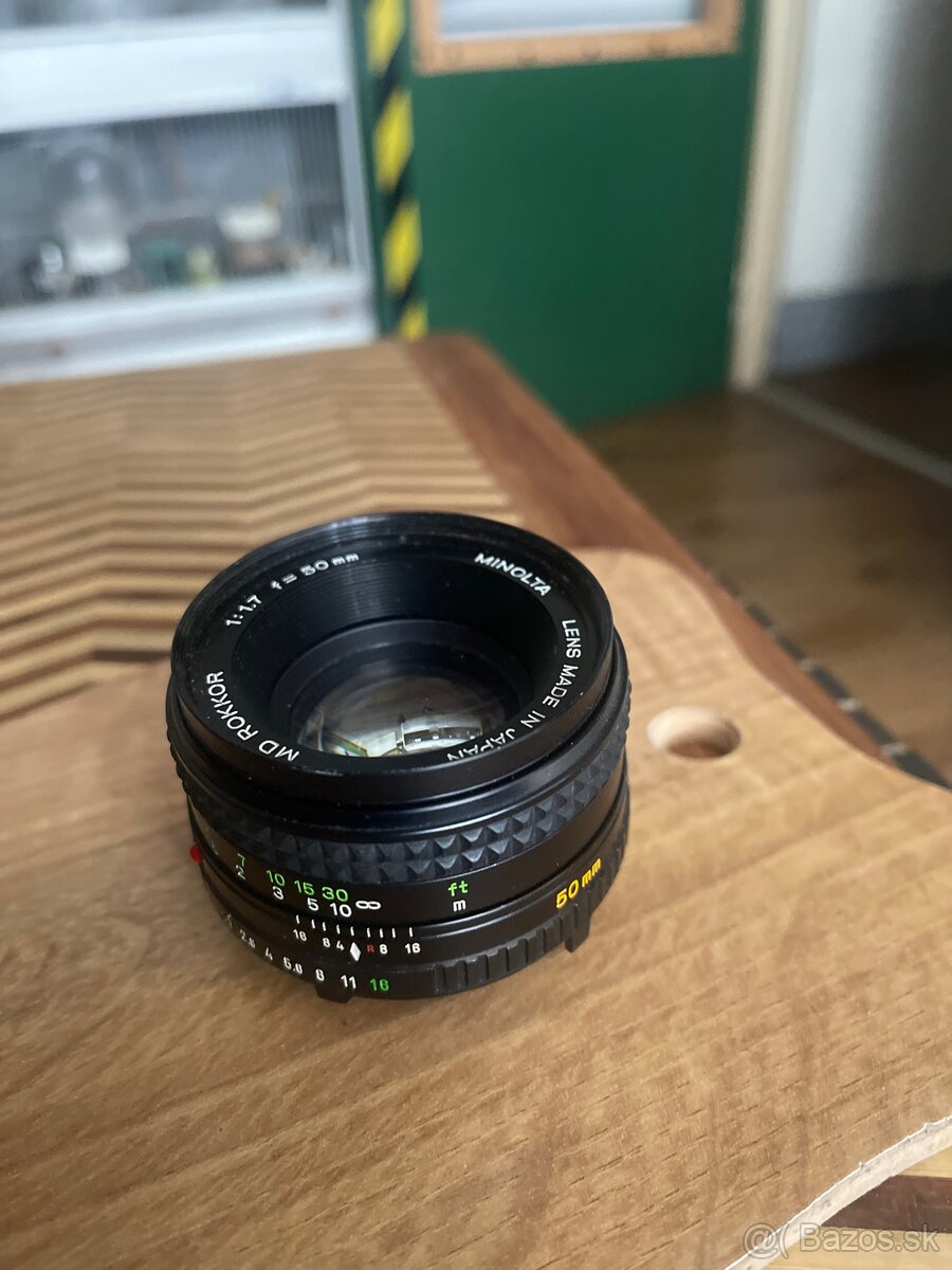 Minolta MD 1:1.7 f 50 mm - 3