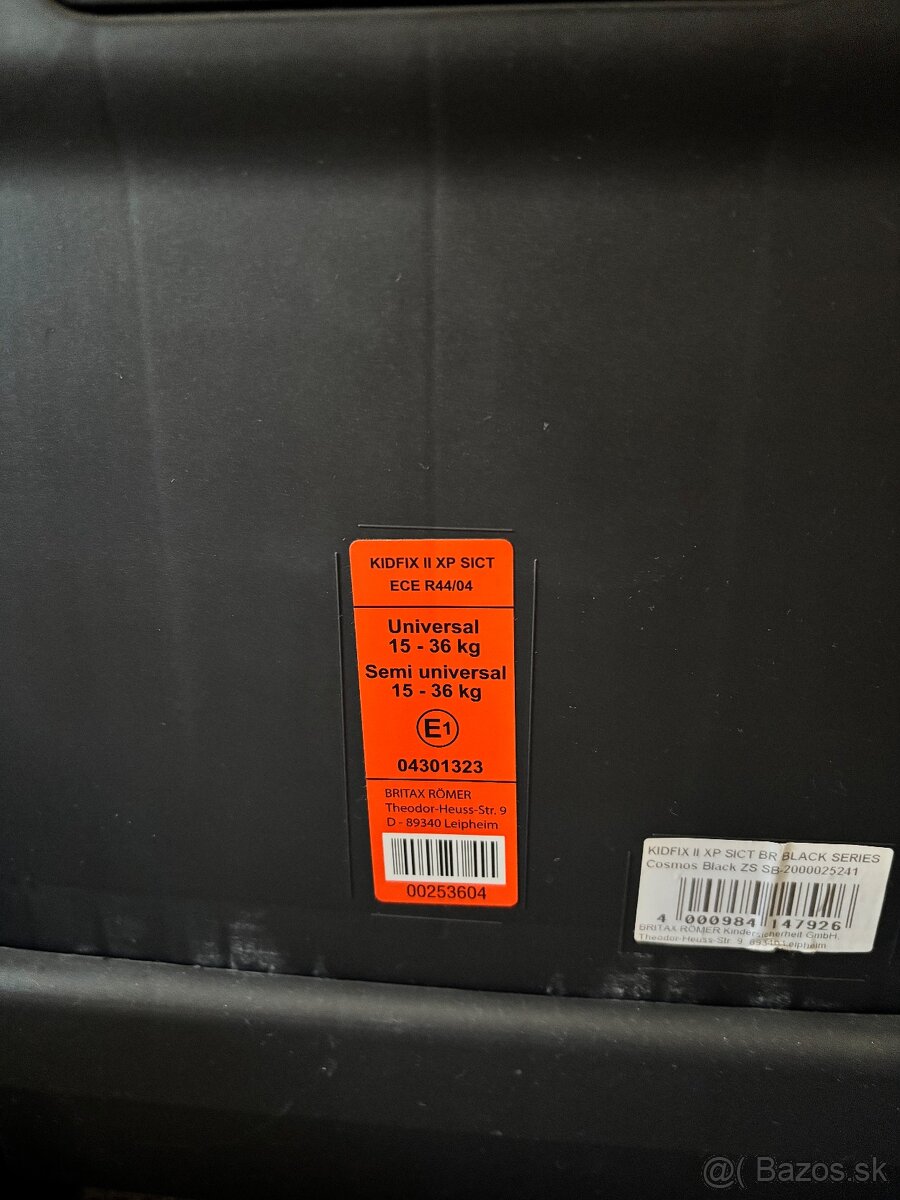 Britax autosedacka - 3