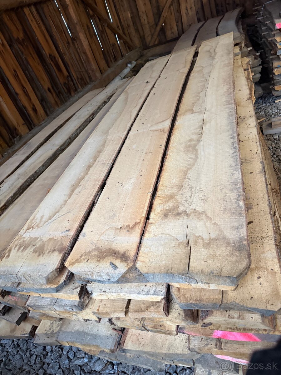 Dubové sušené rezivo/fošne - 3