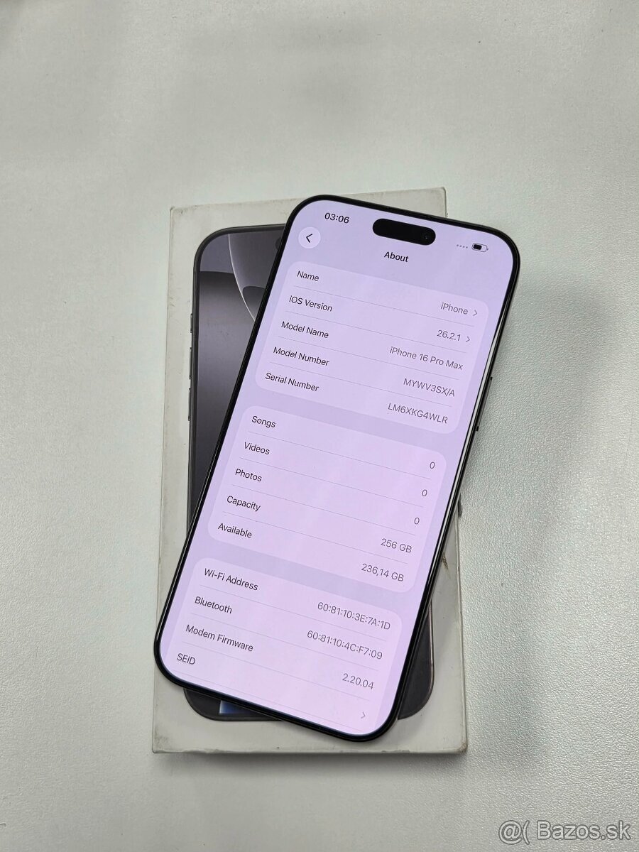 iPhone 16 Pro Max 256GB - 3