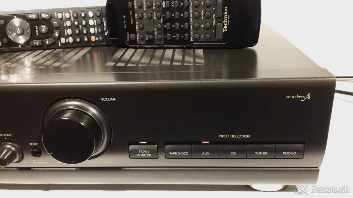 ClassA =130W zosilnovac TECHNICS SU-V500 vyroba Japan, AZ27 - 3