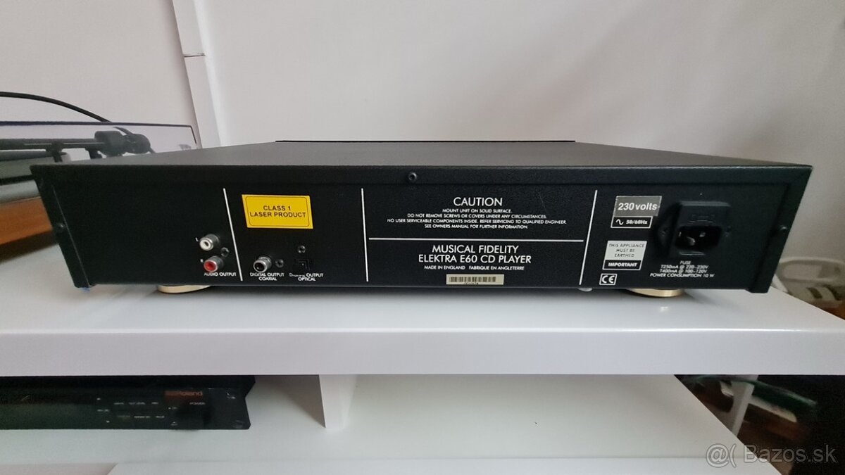 Predám CD prehrávač High End Musical Fidelity ELEKTRA E60 - 3
