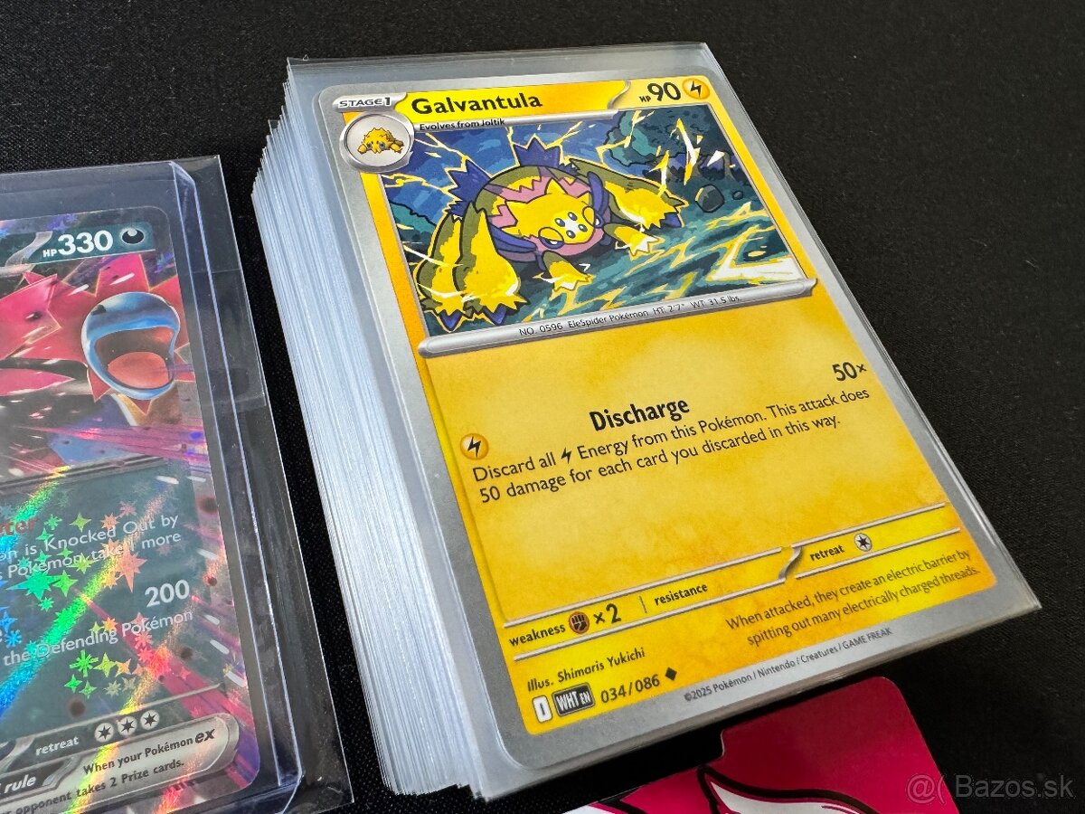 Pokemón MEGA balík (A): 100ks kariet v obaloch s EX + darček - 3
