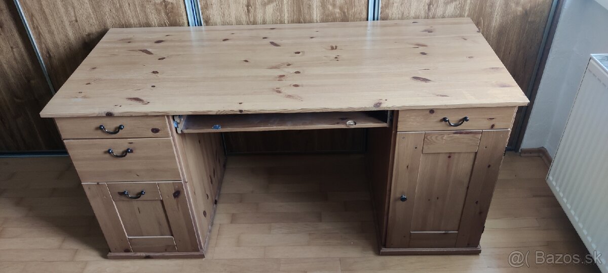 Písací stôl IKEA Leskvik s kancelárskou stoličkou - 3