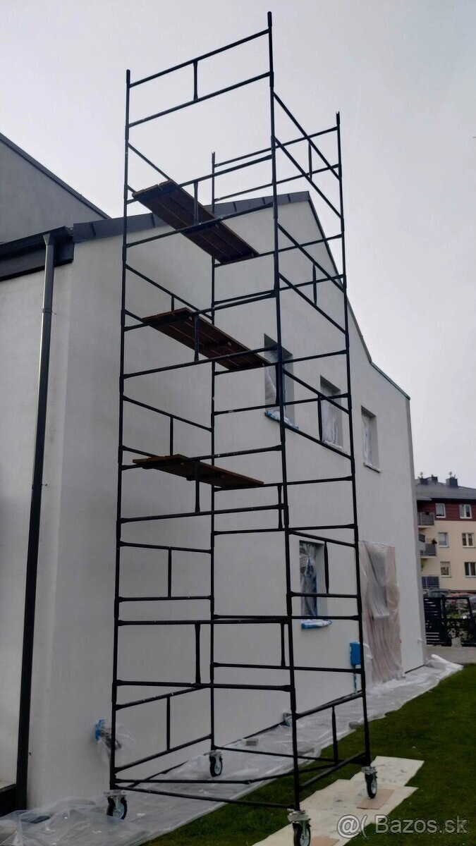 Modulové stavební lešení čtverec 160 x 163 x 163 cm - 3