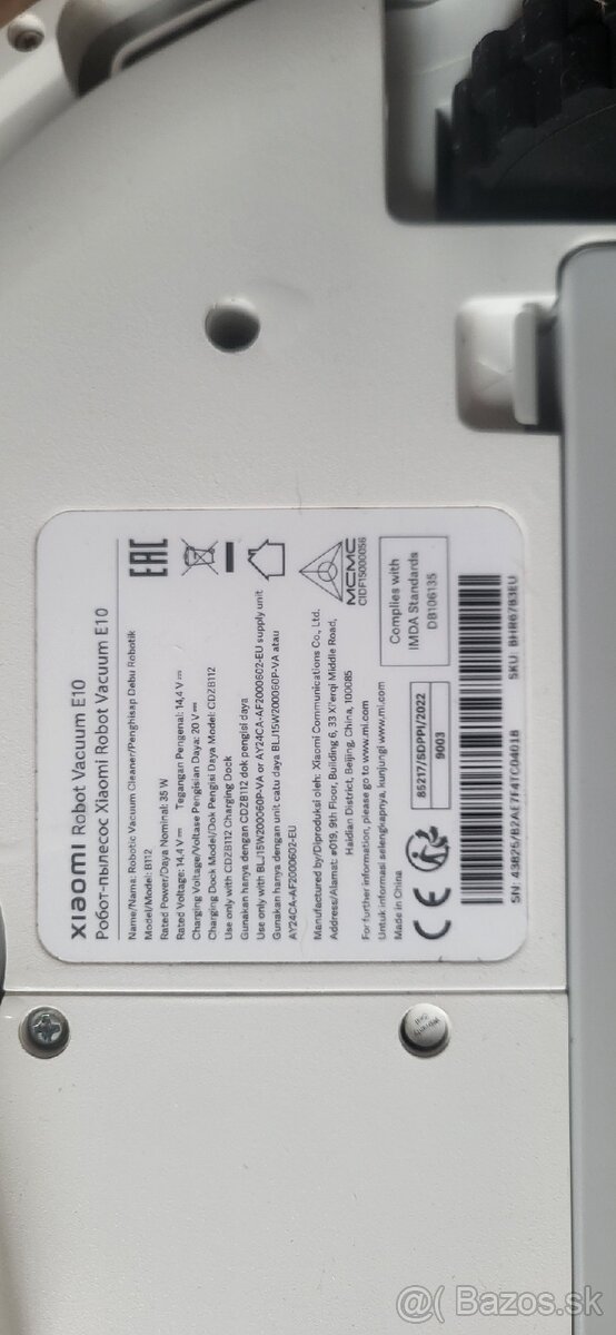 XIAOMI robot vacuum E10 - 3