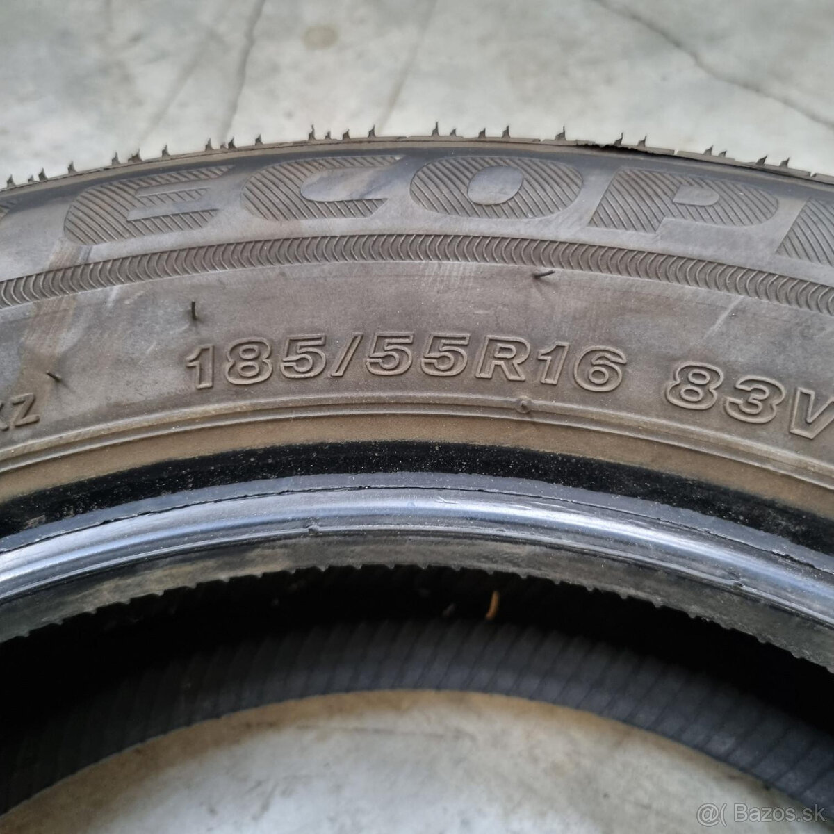 Letné pneumatiky 185/55 R16 BRIDGESTONE - 3