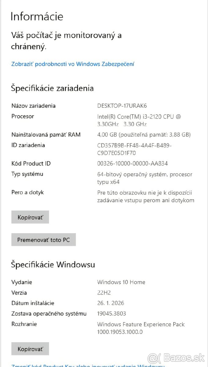 PC HP COMPAQ ELITE 8300 - 3