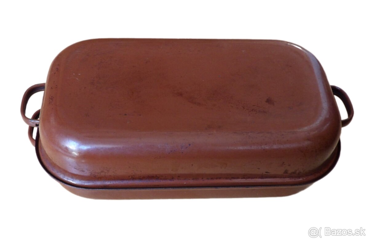 Smaltované plechy - 2 ks - 3