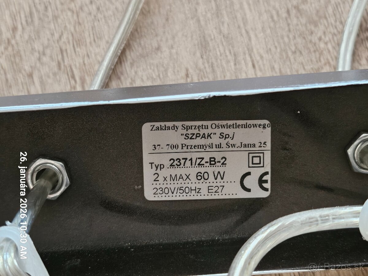 Stropné a nástenné svietidlo - súprava - 3