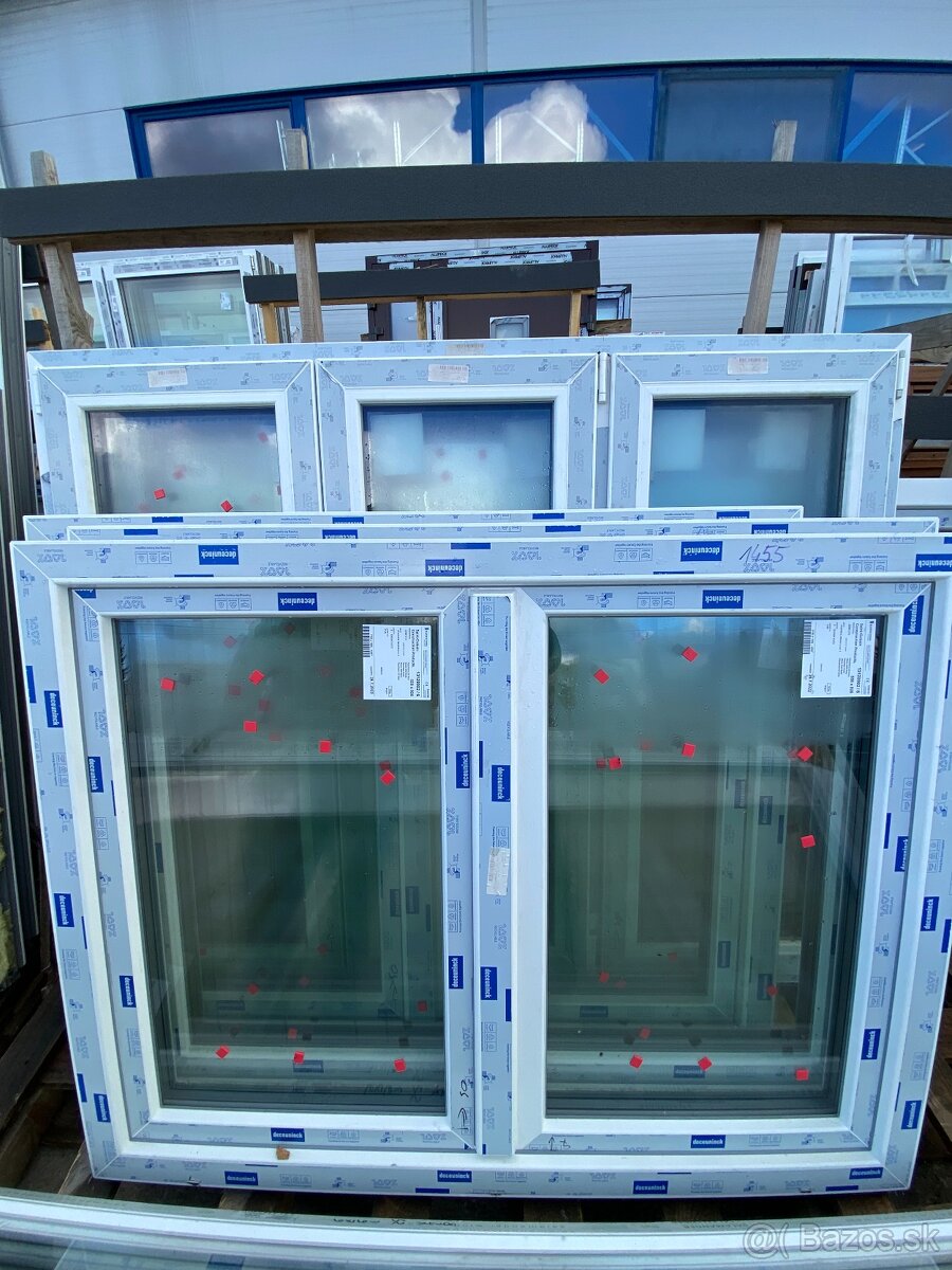 Plastové okná - biela / biela - 3
