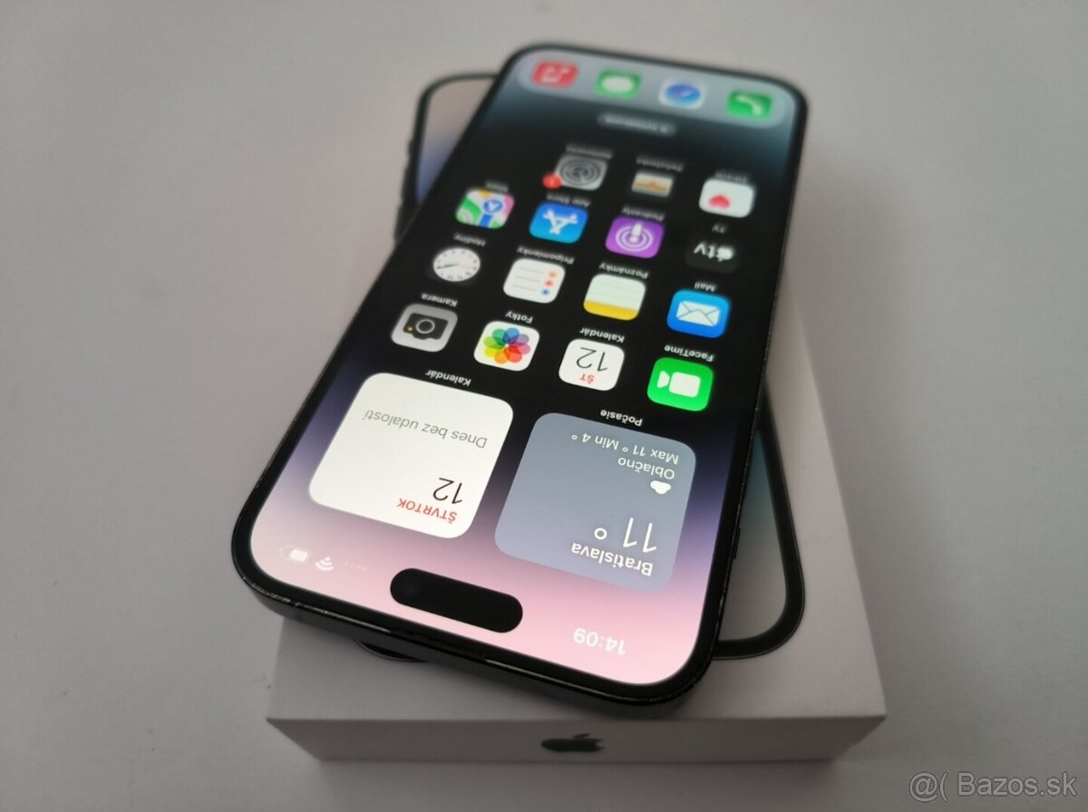 apple iphone 14 PRO MAX 128gb Space Black / Batéria 100% - 3