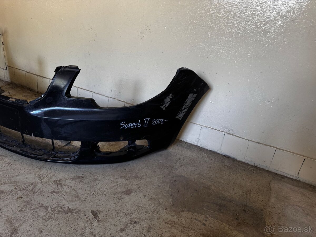 Škoda superb II 2 2008- predný náraznik - 3