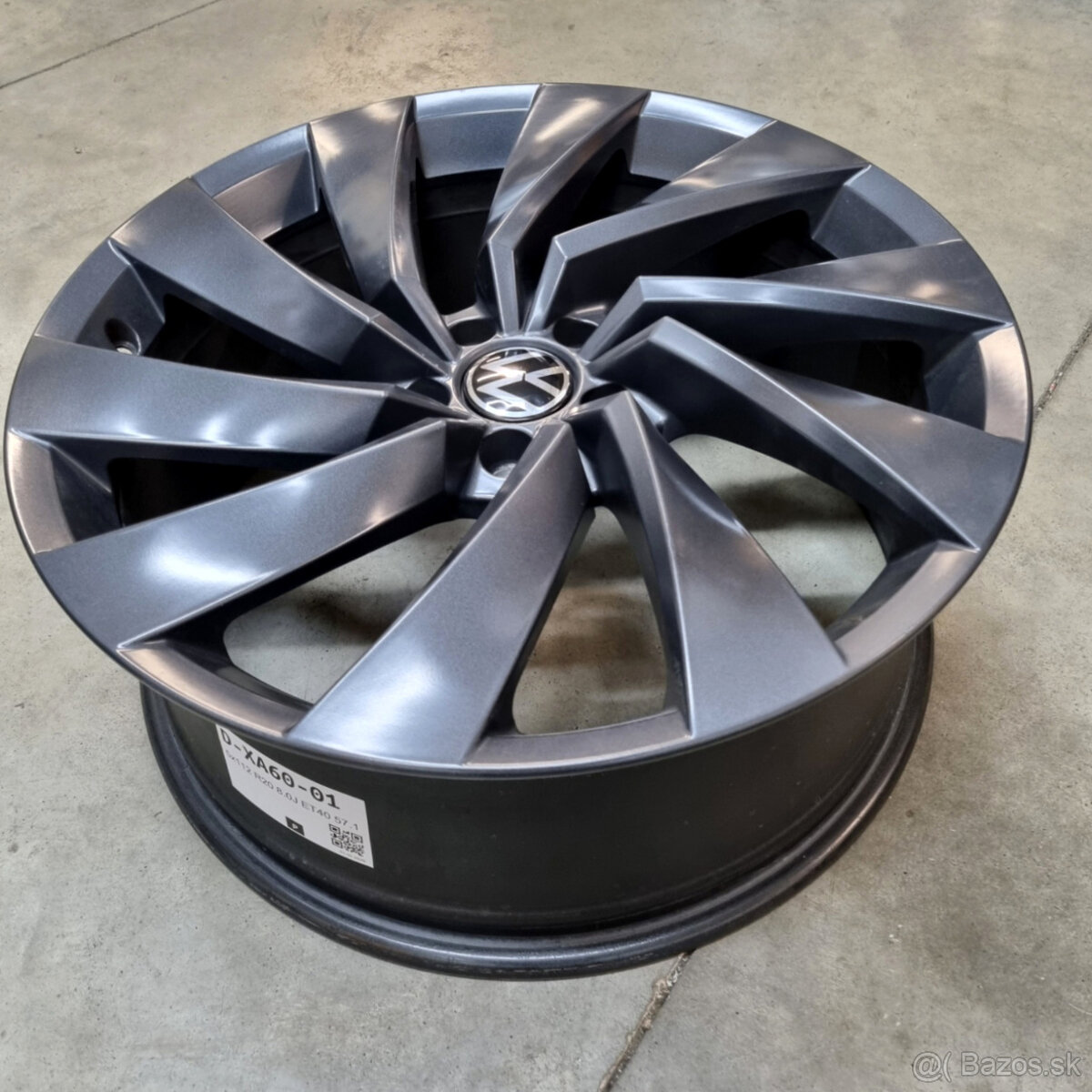 Hliníkové disky 5x112 R20 8J ET40 - 3