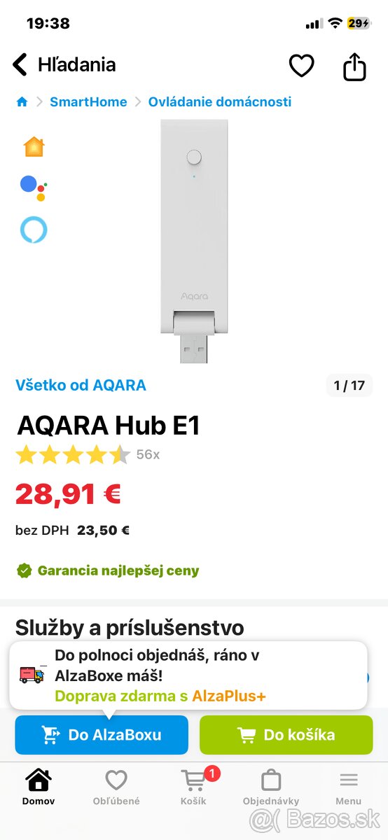 Aqara hub E1 - nový - 3