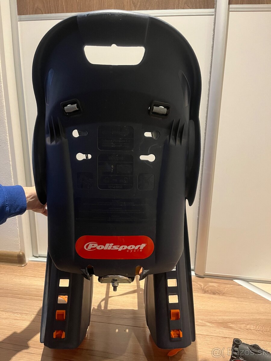 Detská sedačka na bicykel+ 2 adaptéry - 3