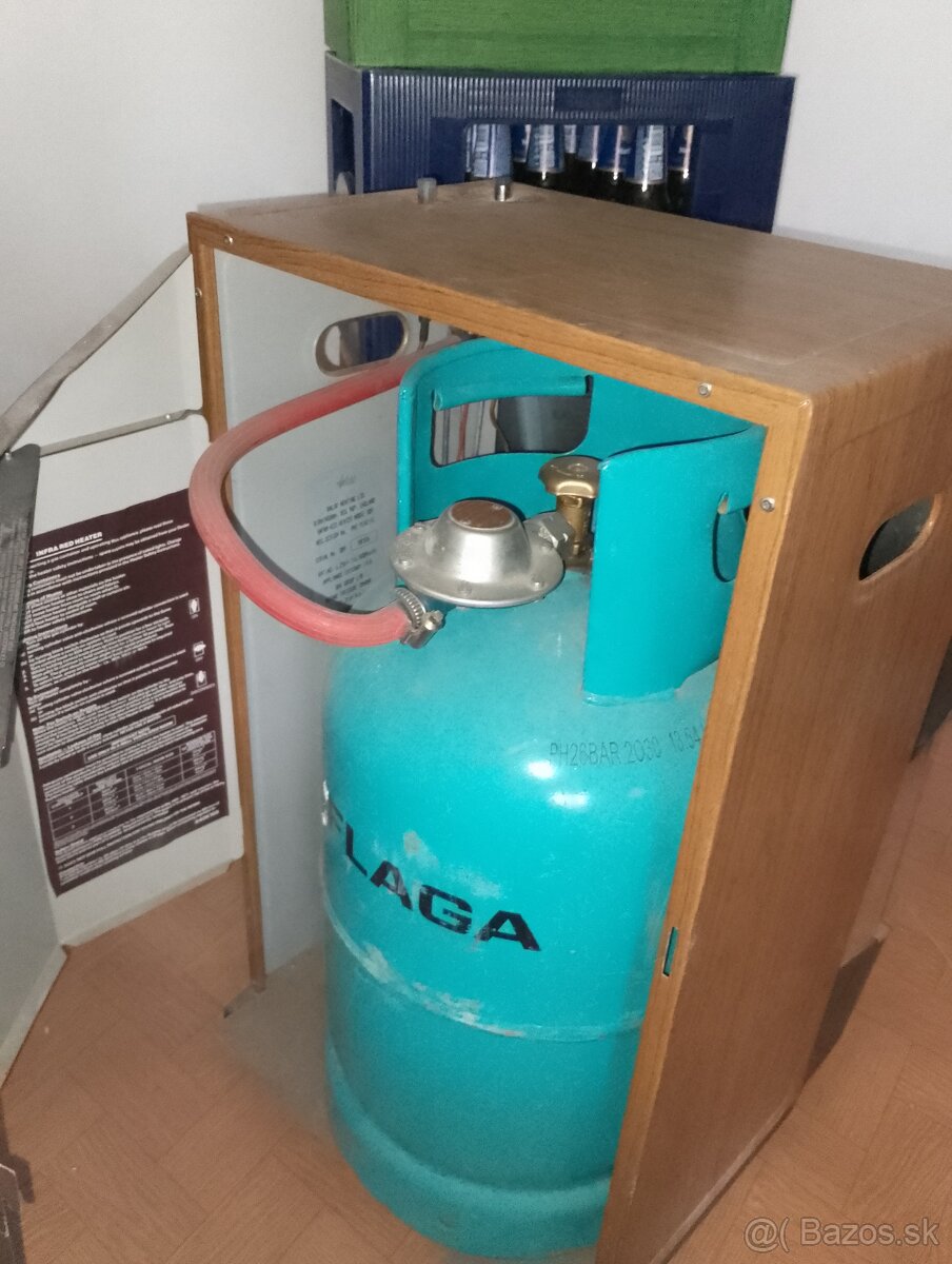 Plynový ohrievač s fľašou - 3