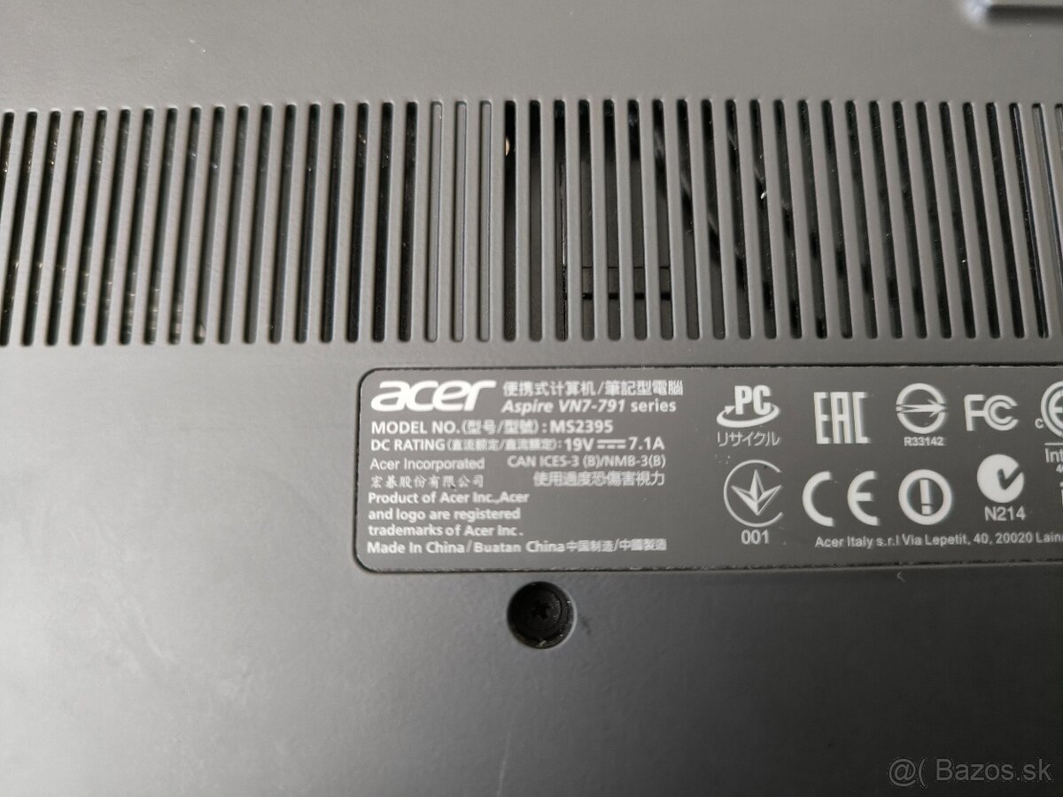 Acer Aspire V17 NITRO - VN7-791 series - 3