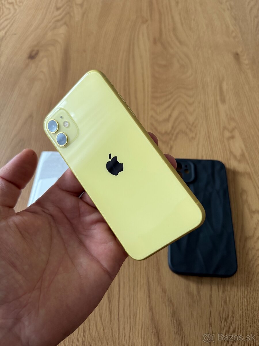 iPhone 11 64 gb Yellow v záruke + príslušenstvo - 3