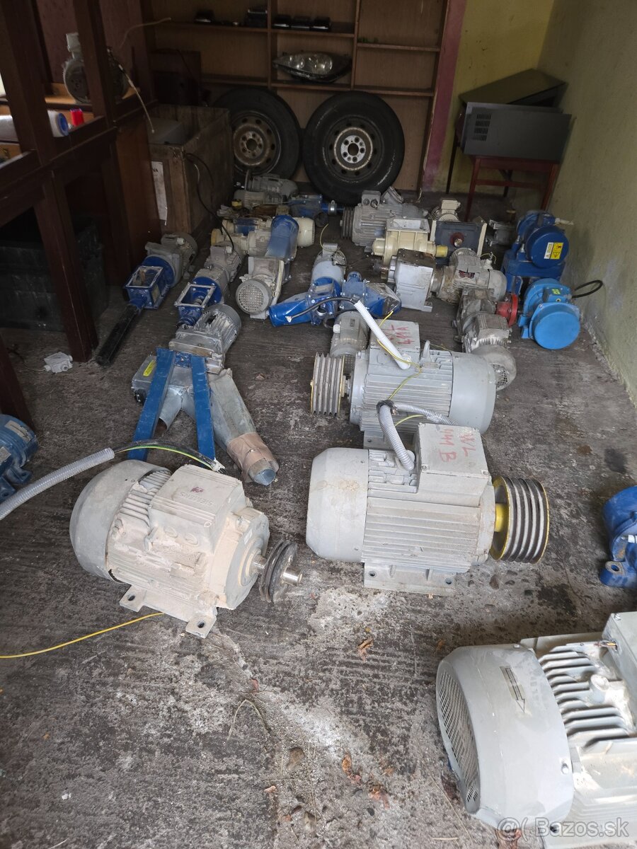Predam elekteomotory rozneho druhu - 3