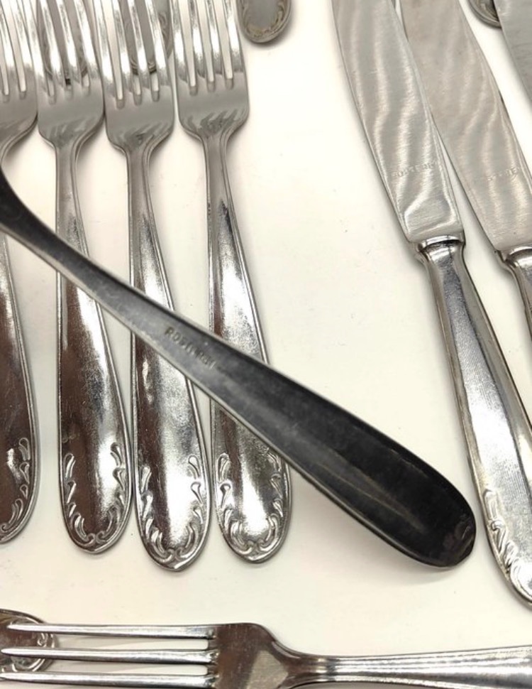 Predám postriebrený príborový set Abert – 58 ks - 3