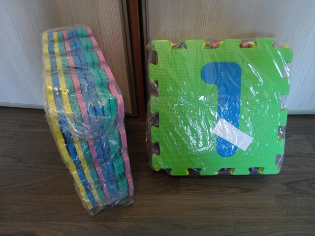 Penové puzzle - 30 ks - Čísla+ ABC + doprava - 3