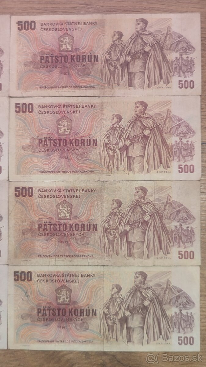 Bankovky 500Kcs - 3