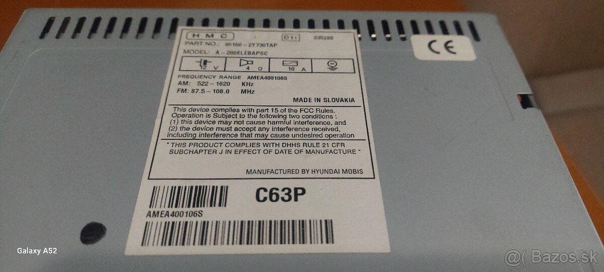 Autorádio Hyundai ix 35 - 3