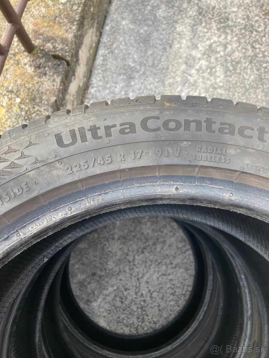 Continental ultra contact 225/45 r17 - 3