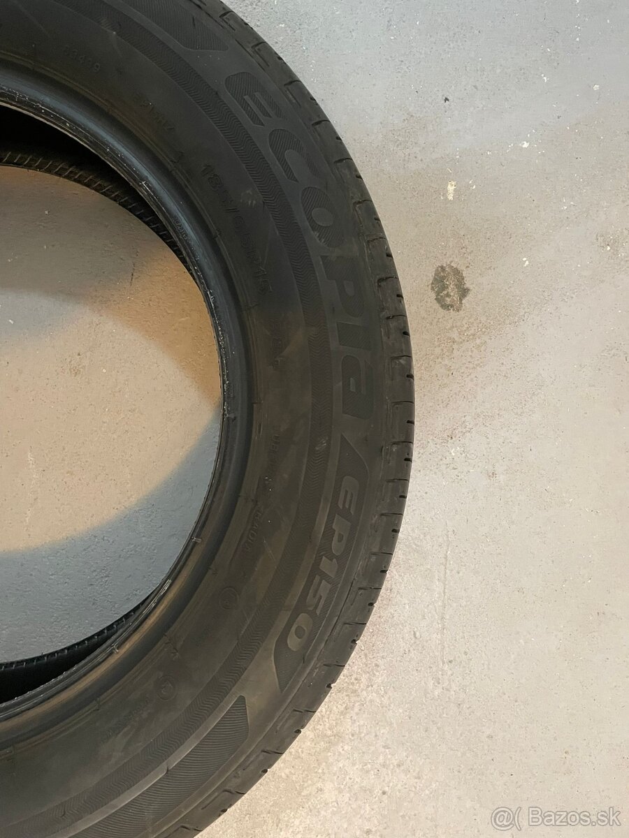 Bridgestone Ecopia EP150. R15 185x65. 4 kusy - 3