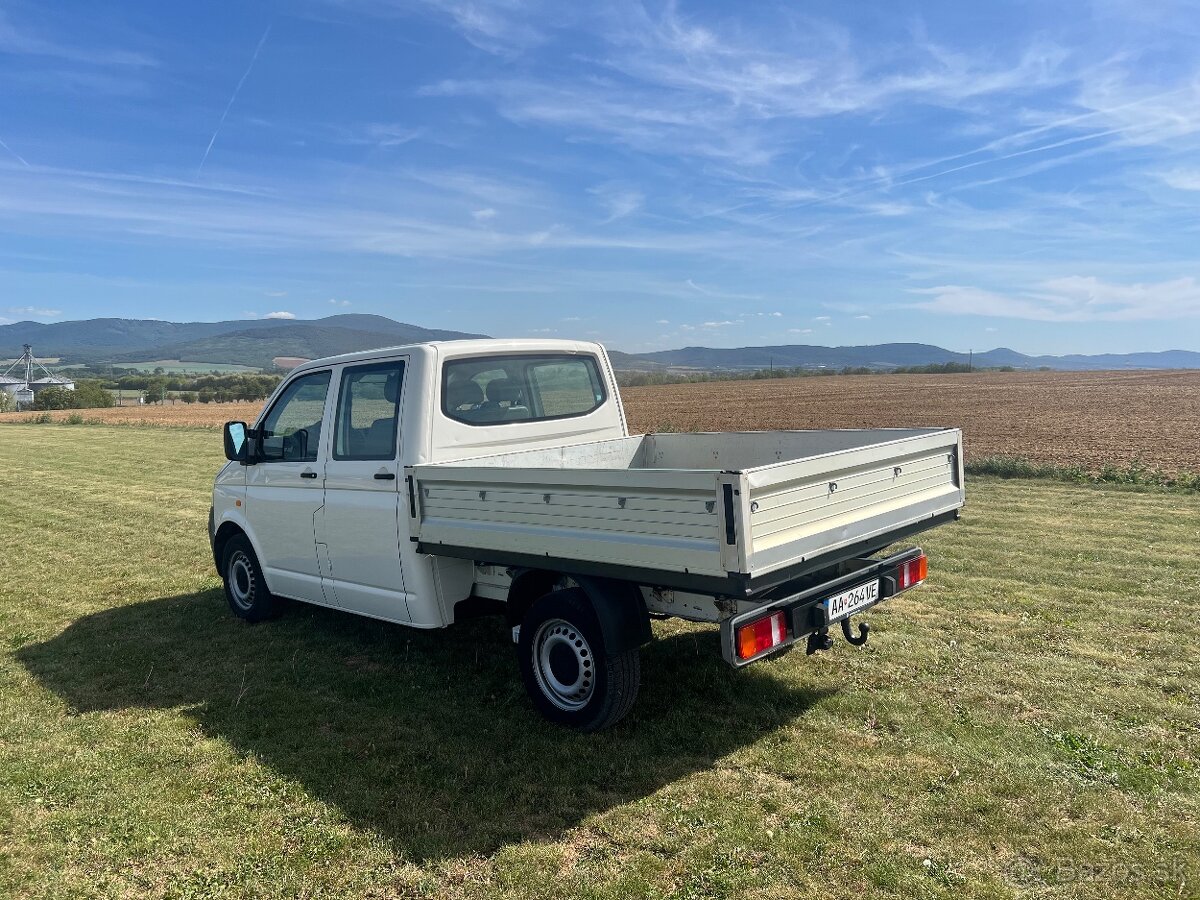 Volkswagen T5 Transporter valník 2,5 TDi 96 kW , 6 - miest, - 3
