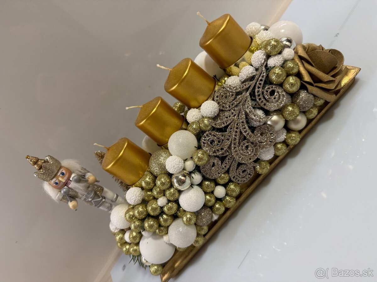 Vianočný adventný veniec nový - 3