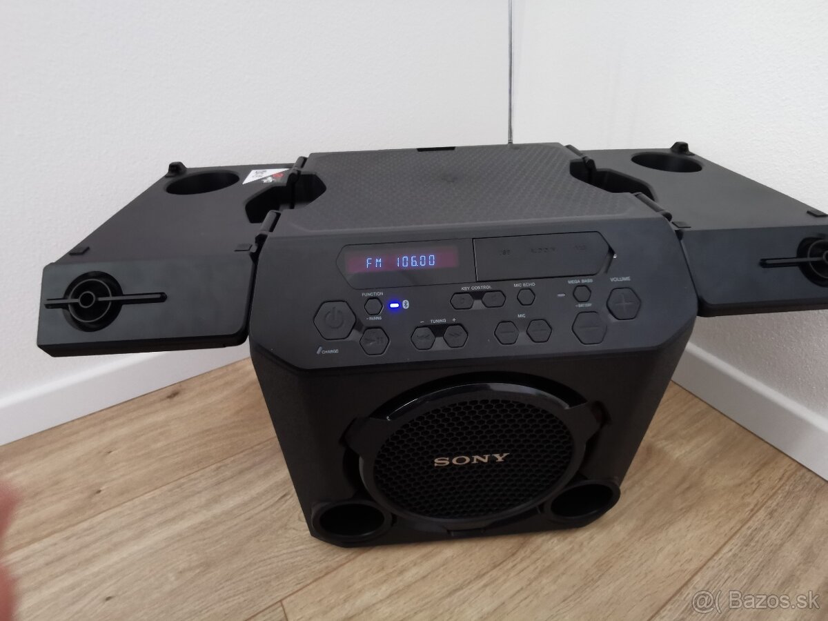 zánovný party reproduktor SONY GTK-PG10 - 3