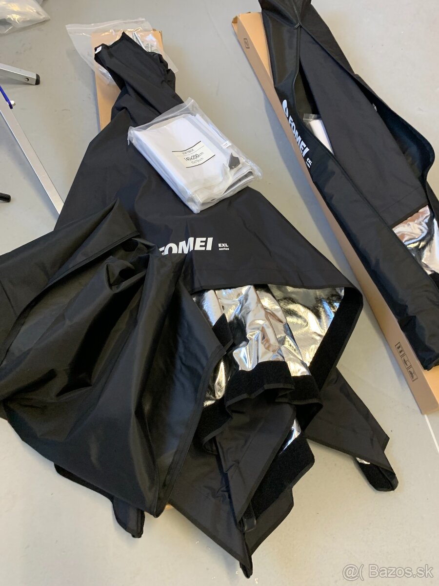 2× Fomei Recta Exclusive Softbox 140×200 S – profi softboxy - 3