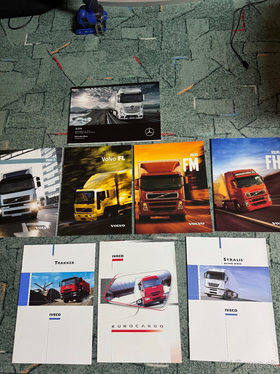Prospekty kamióny a nakladiaky mix - 3