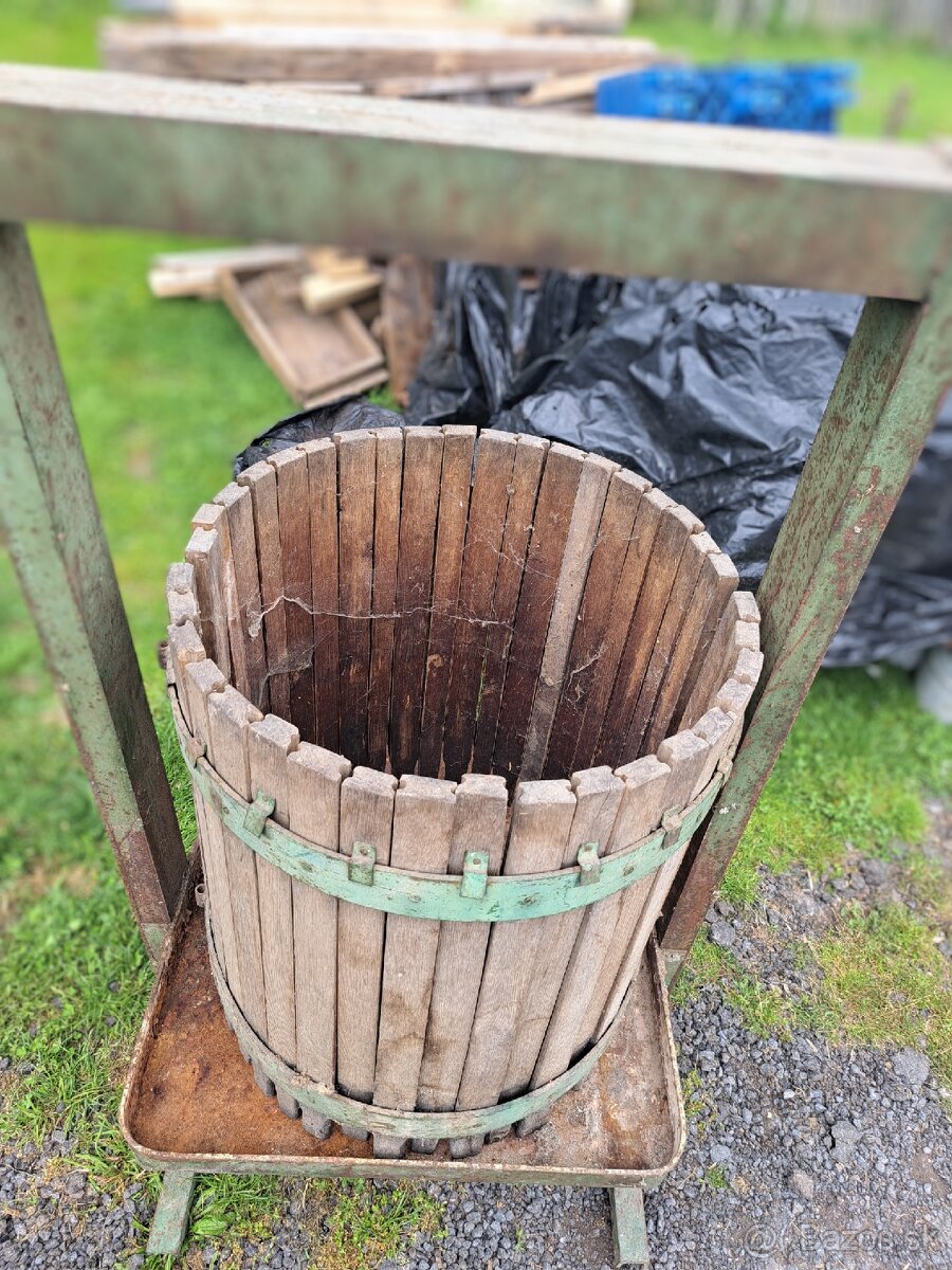 Preš / lis na hrozno, ovocie - 3