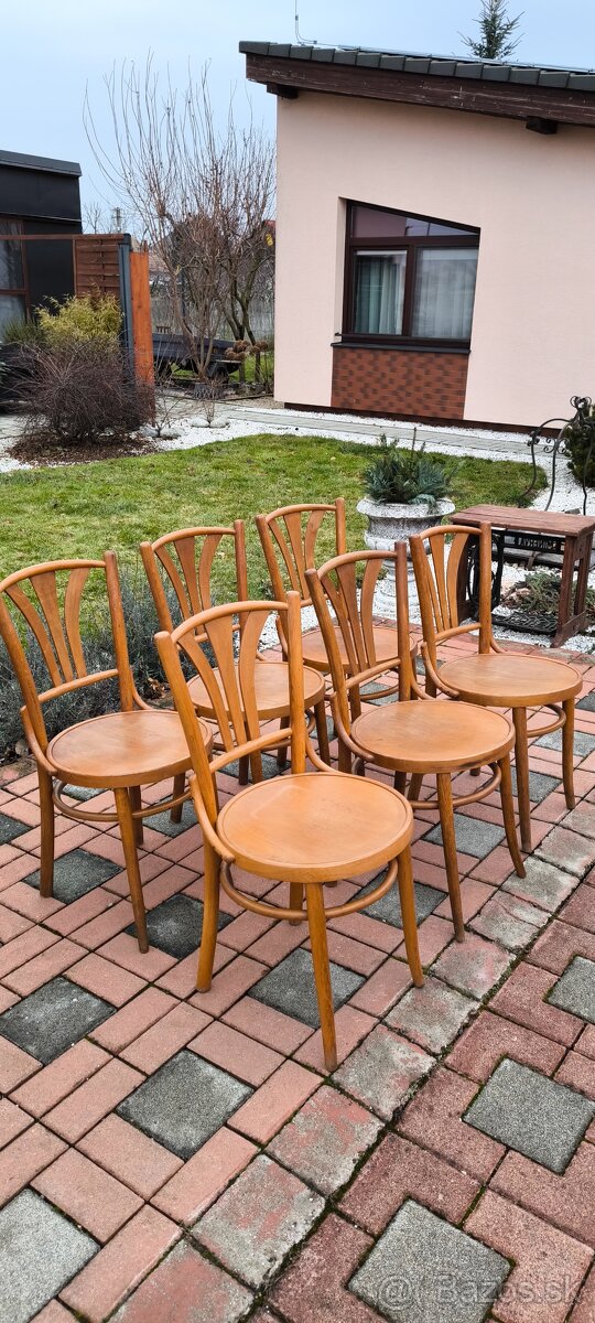 Retro stoličky TON - 3