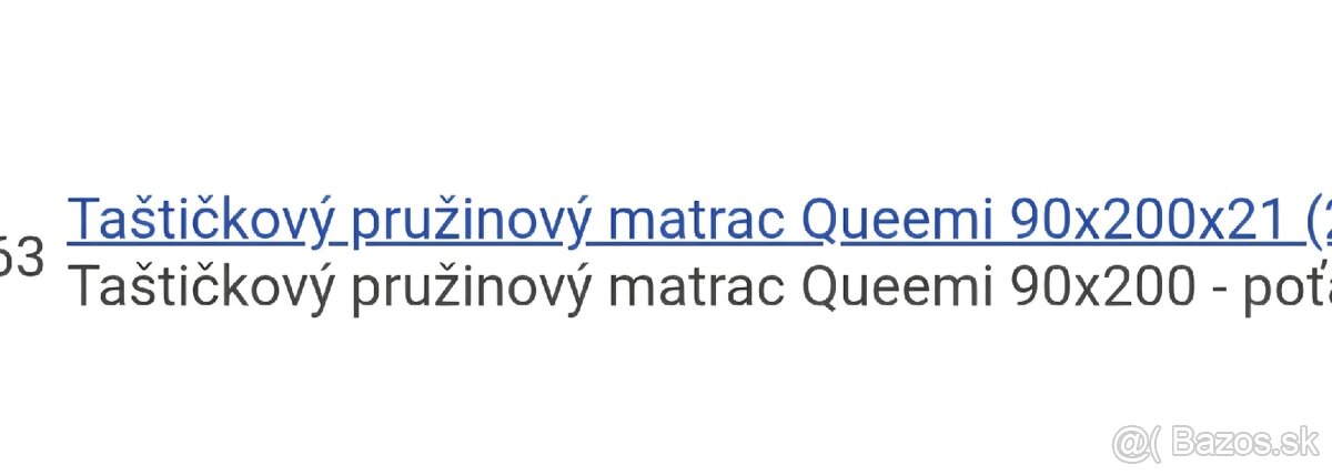 Matrace - 3